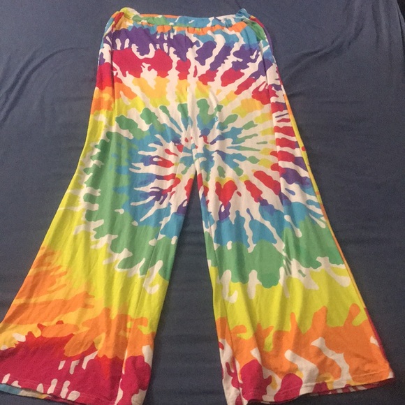 Tie dye Wide Leg 2pc Set size 3XL - Picture 3 of 6